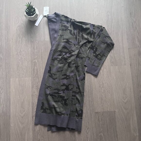 NWT Sanctuary Camo Pattern Long Cardigan - Picture 7 of 16